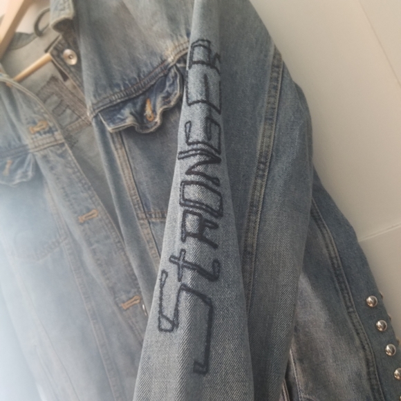 Zara Oversized Denim patch jacket - Picture 4 of 7